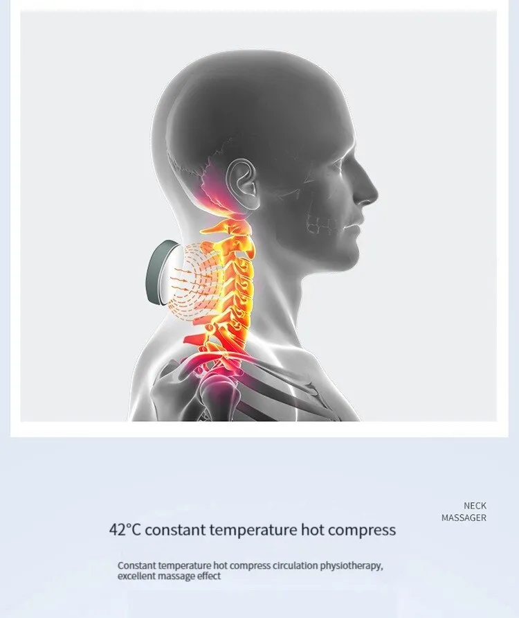 NeckEase Device – Masseur Cervical Portable Détente