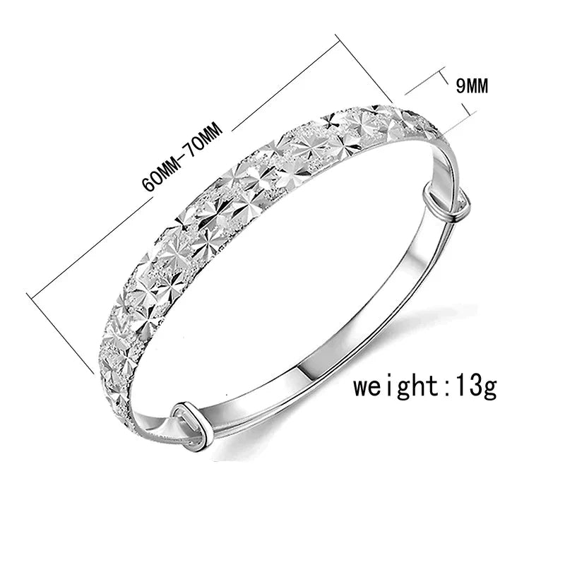 Bracelet Argent Étoile - Design Élégant et Polyvalent