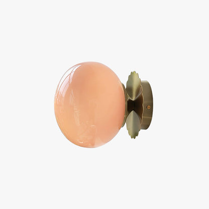 Rosélia – Lampe en Verre Rose Élégante pour Intérieurs Raffinés