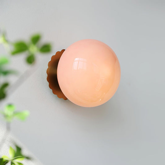 Rosélia – Lampe en Verre Rose Élégante pour Intérieurs Raffinés