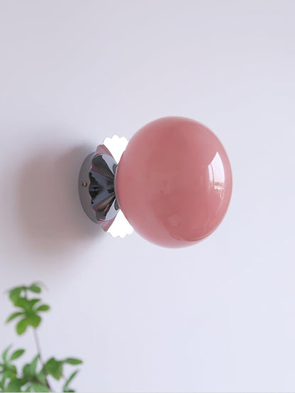 Rosélia – Lampe en Verre Rose Élégante pour Intérieurs Raffinés