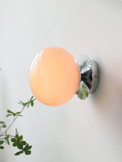 Rosélia – Lampe en Verre Rose Élégante pour Intérieurs Raffinés