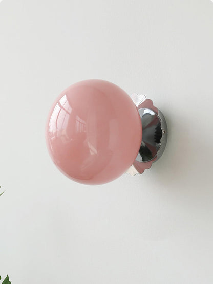 Rosélia – Lampe en Verre Rose Élégante pour Intérieurs Raffinés