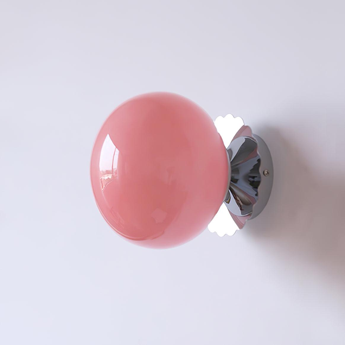Rosélia – Lampe en Verre Rose Élégante pour Intérieurs Raffinés