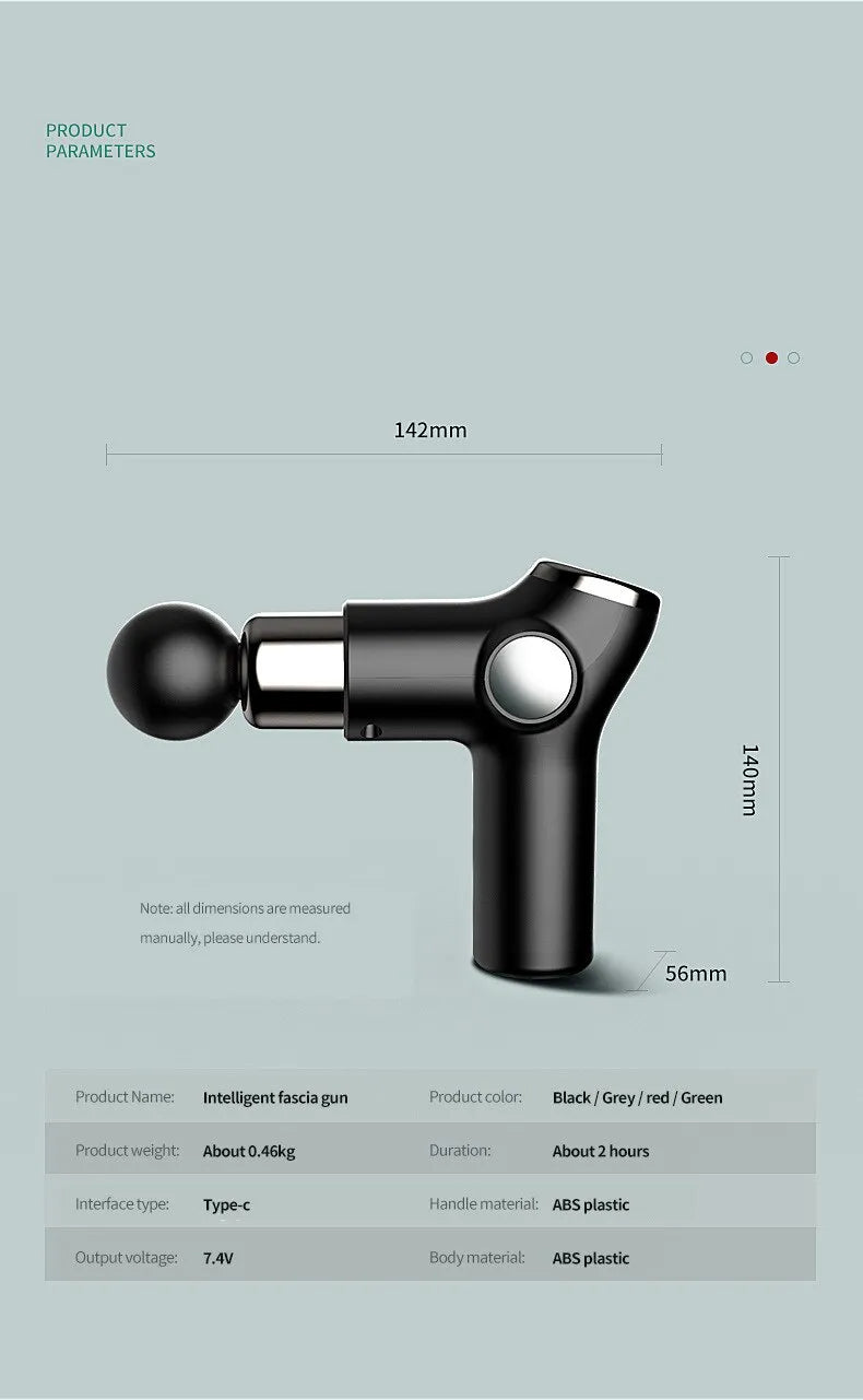 VardiPulse - Pistolet Massage Vibrant Portable