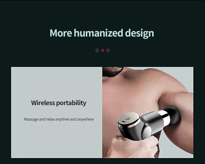 VardiPulse - Pistolet Massage Vibrant Portable