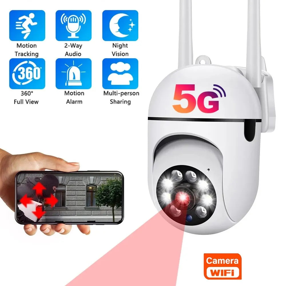 CamGuard – Caméra Sécurité WiFi Intelligente Mobile