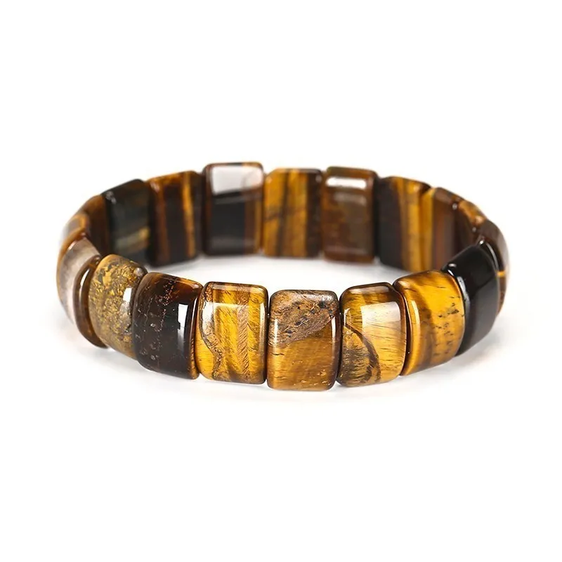 Bracelet œil de tigre tricolore puissant