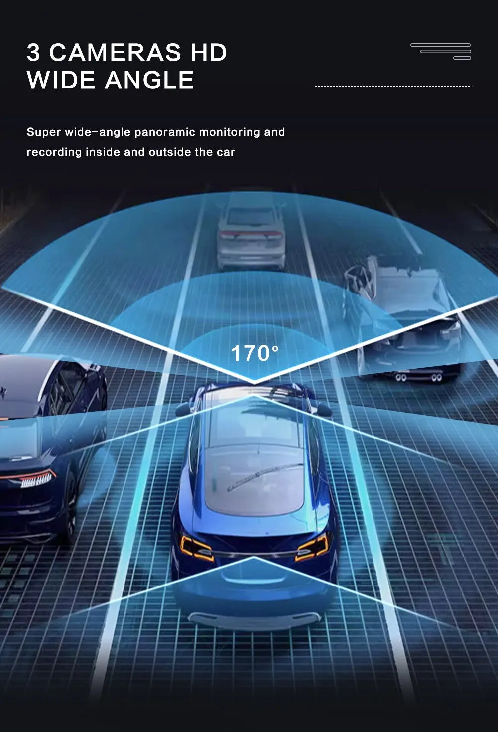 VisionPro - Dashcam Vision Nocturne Technologie IR