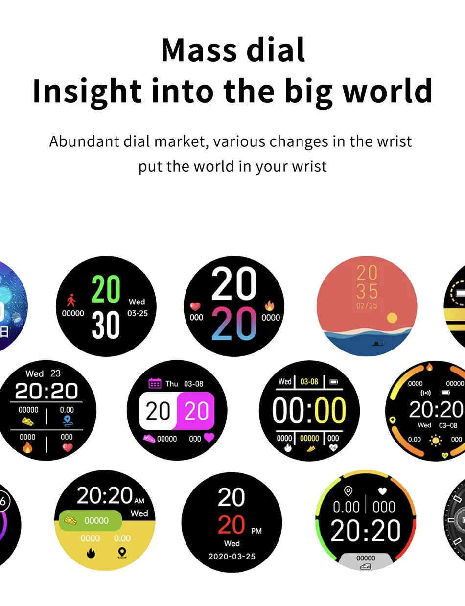 ActiveTrack - Montre Connectée Tactile Sport