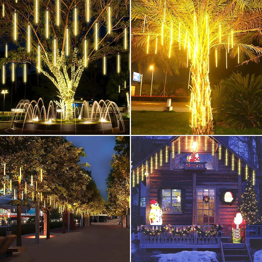 Stellarshine - Guirlande lumineuse extérieure effet pluie de météores