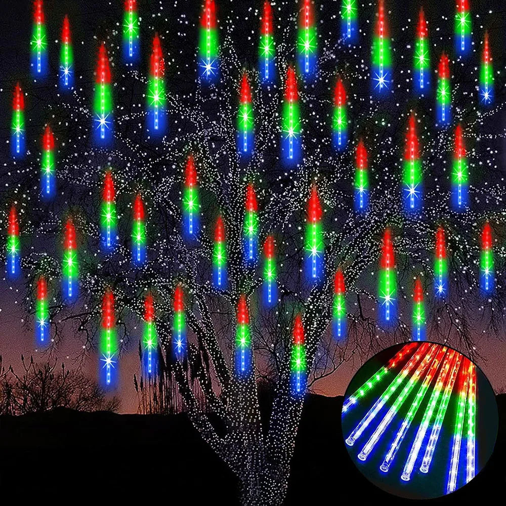 Stellarshine - Guirlande lumineuse extérieure effet pluie de météores