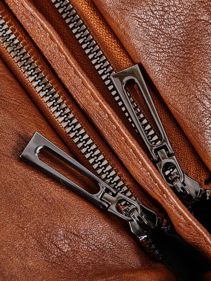 Mia | Élégant Sac Bandoulière Femme en Cuir Végétalien Noir 5