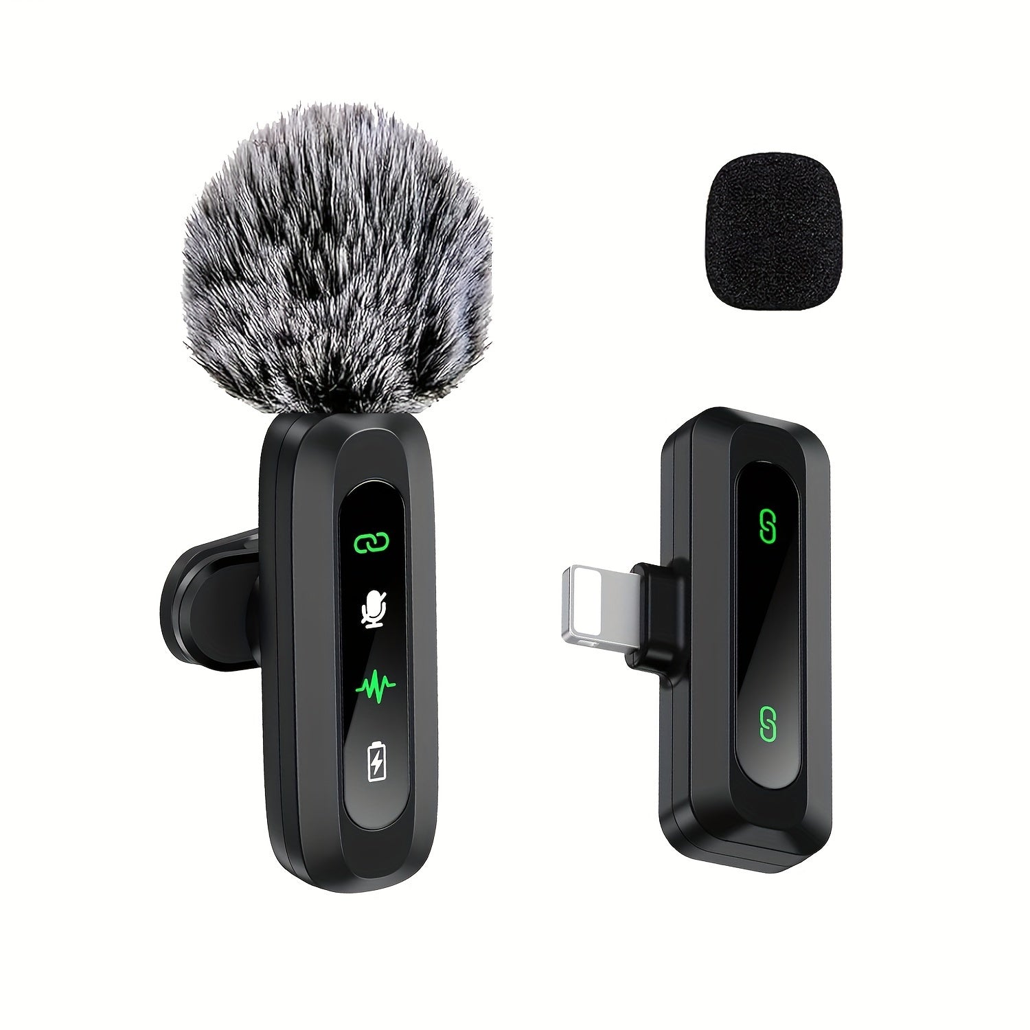 Micro Cravate Sans Fil | Microphone USB-C Compact avec Pare-Vent | Idéal pour Podcasts et Vlogs 6