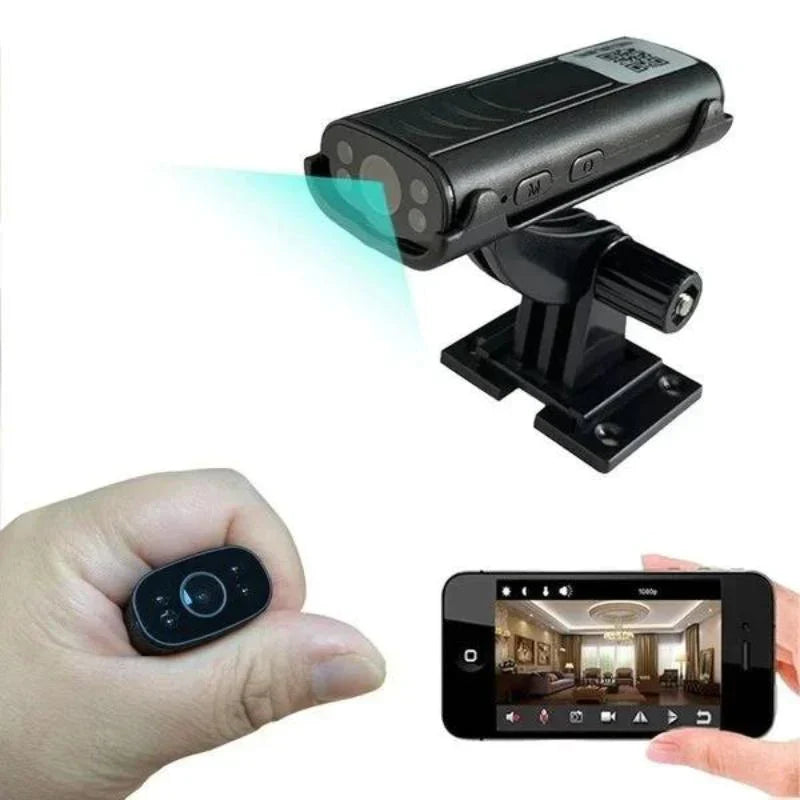 Mini Caméra Espion WLAN avec Vision Nocturne &amp; Détection de Mouvement | Surveillance Discrète pour Sécurité à Domicile 3