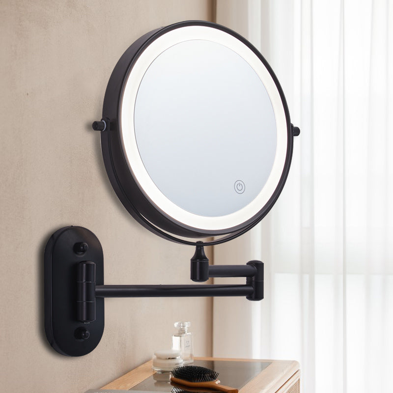 Miroir Coiffeuse Lumineux | Miroir Maquillage LED avec Lentille Grossissante | Éclairage Optimal pour Soins de Beauté Précis 3