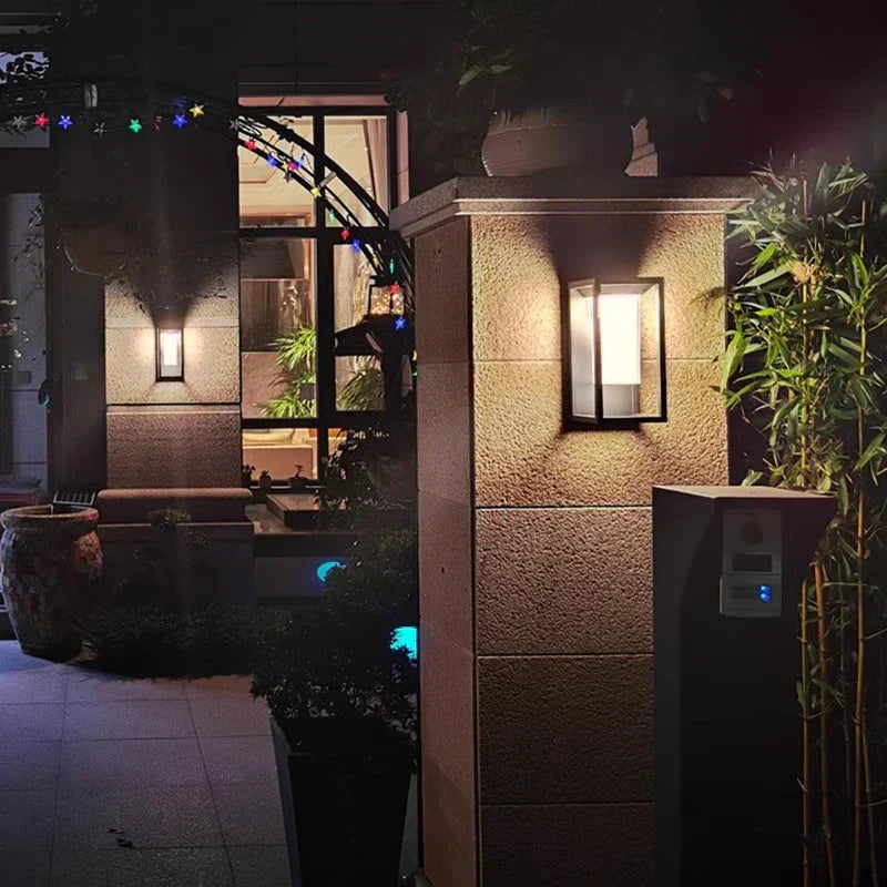 RayonChic - Applique Murale LED Extérieure Moderne