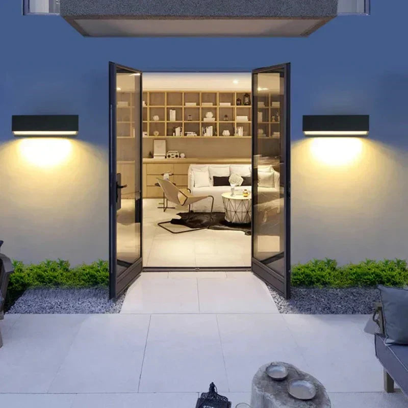 Wallbright - Applique murale LED moderne pour extérieur