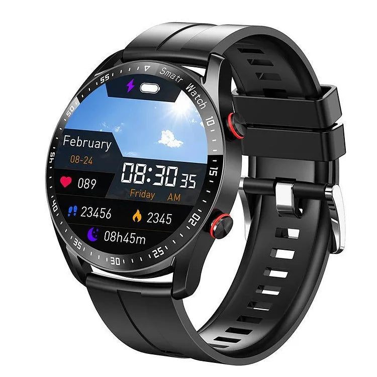 Montre Connectée Rythme Cardiaque Fiable avec Suivi de la Glycémie | Notifications en Temps Réel pour Santé Optimale 2