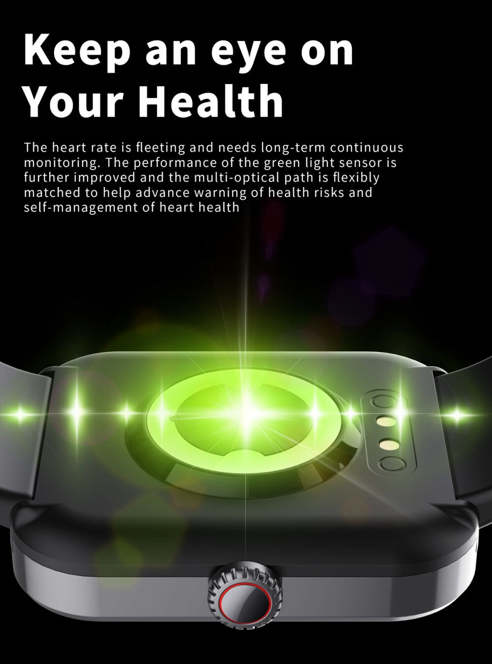 Montre Connectée Santé | Suivi Glucose et Fréquence Cardiaque | Design Élégant pour Bien-Être Optimal 6