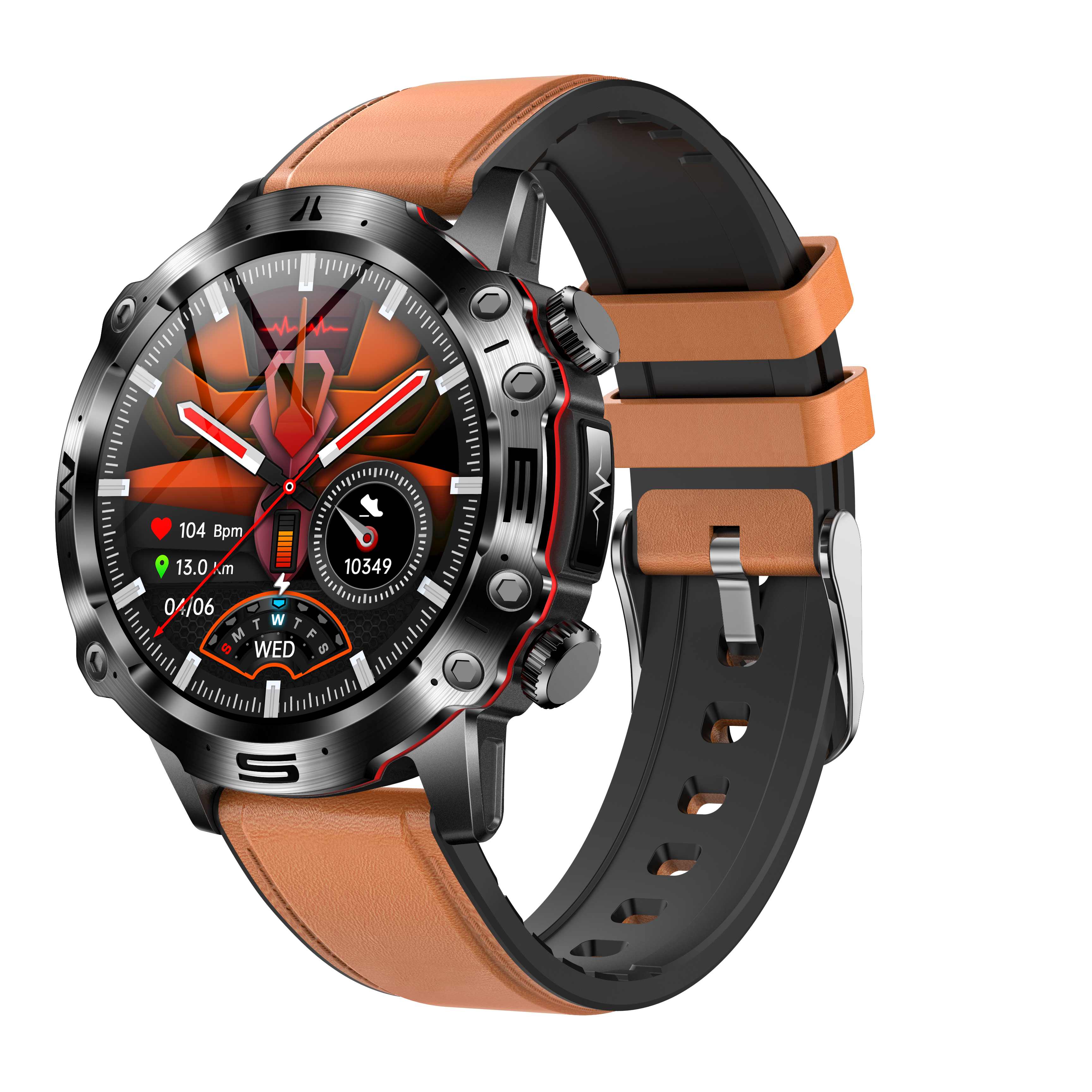 Montre Connectée Sport | Montre de Sport avec Écran AMOLED 1,43 & Suivi ECG | Suivi de Santé pour Hommes 2