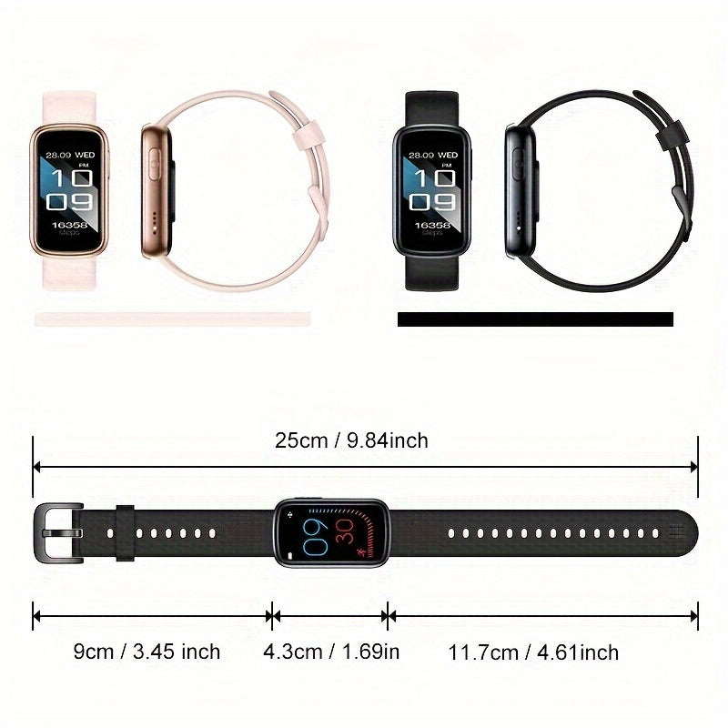 Montre Intelligente Étanche | Smart Watch Montre Connectée avec Suivi Fitness | Design Élégant pour un Usage Quotidien 5