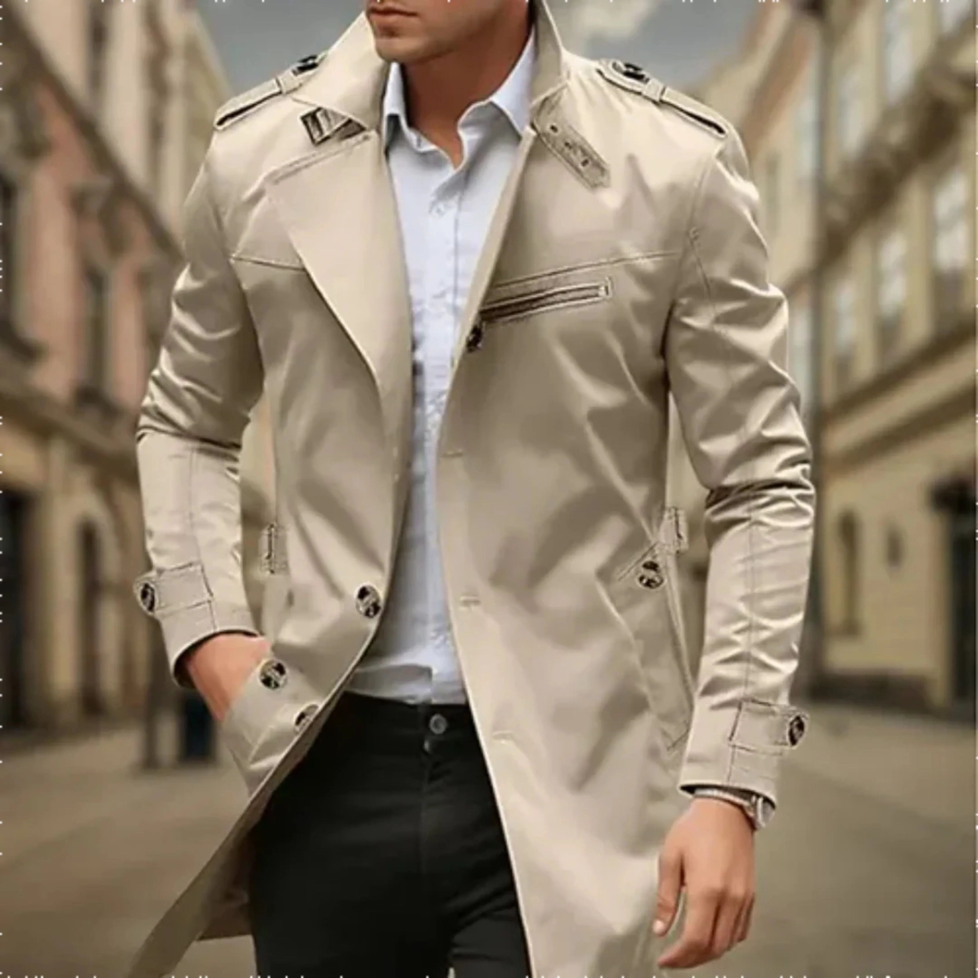 Noah | Élégant Trench Coat Imperméable Femme 2