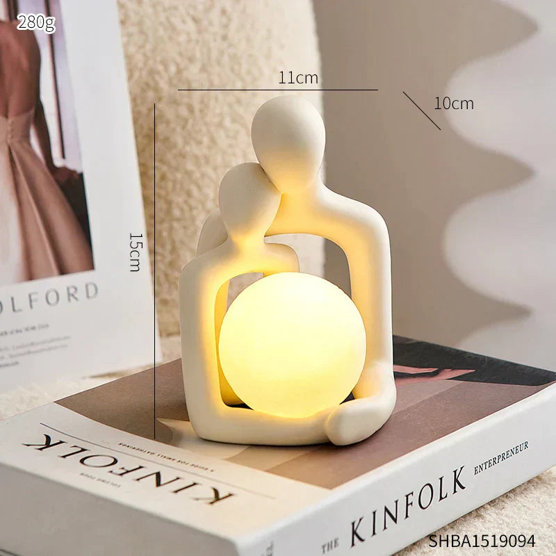 LunaGlow - Lumière d'Ambiance Céramique Stylée