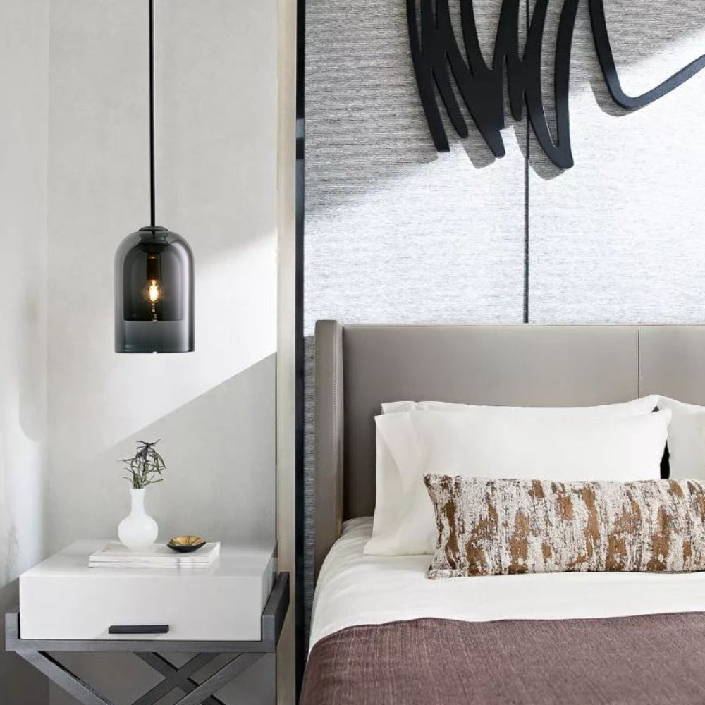 Aurévia – Suspension Minimaliste en Verre Élégant | Design Moderne et Raffiné