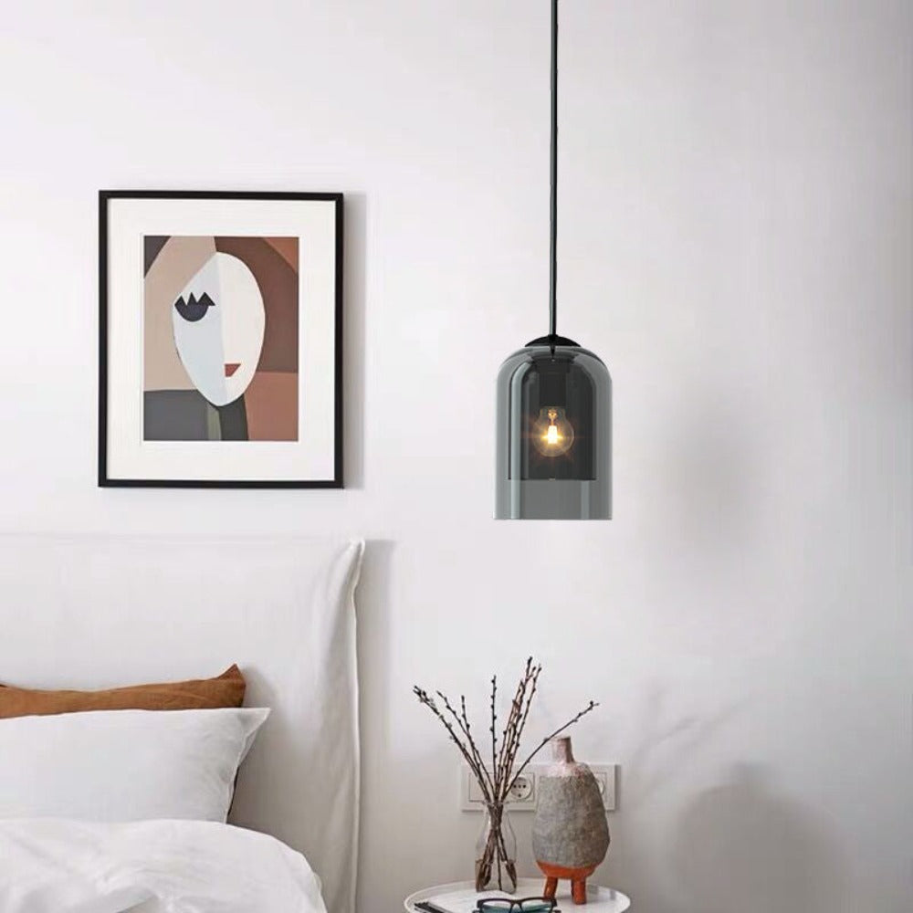 Aurévia – Suspension Minimaliste en Verre Élégant | Design Moderne et Raffiné