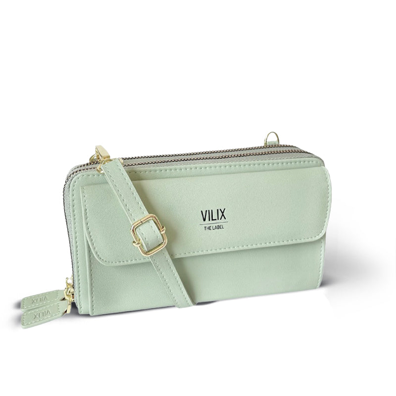 EviBella Purse – Pochette Compacte avec Porte-Téléphone