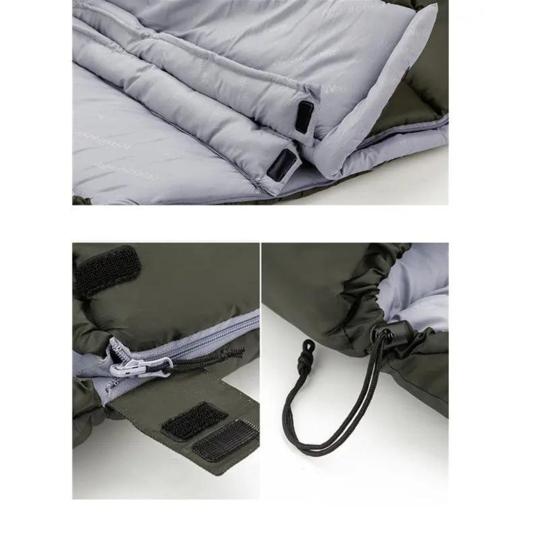 AlpineTrail - Sac de Couchage Momie Luxe Aventuriers