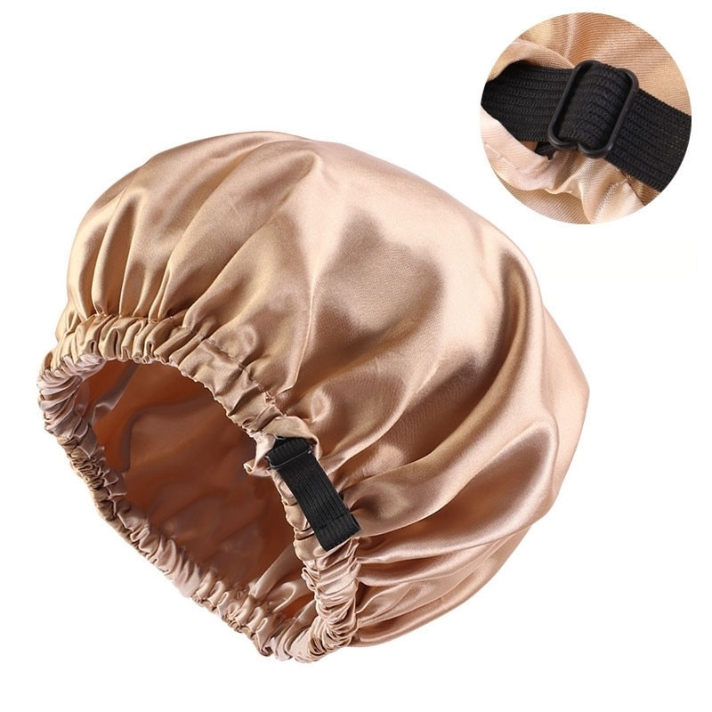 SatinGlow - Bonnet de Nuit en Satin Protecteur