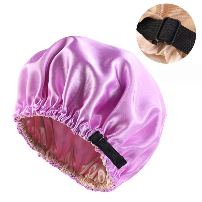 SatinGlow - Bonnet de Nuit en Satin Protecteur