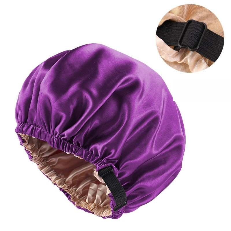 SatinGlow - Bonnet de Nuit en Satin Protecteur