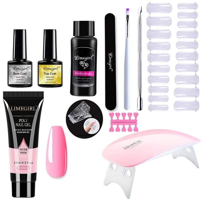 PolygelPro - Set Polygel DIY Complet Ongles Parfaits