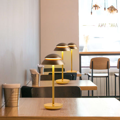 Élora – Lampe de Table Tactile Sans Fil Rechargeable