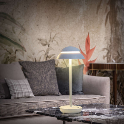 Élora – Lampe de Table Tactile Sans Fil Rechargeable