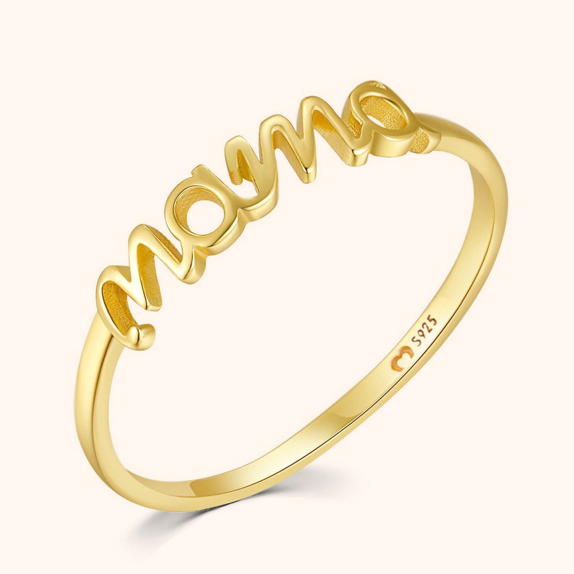 Emma - Bague Mama, symbole d'amour pour les mamans