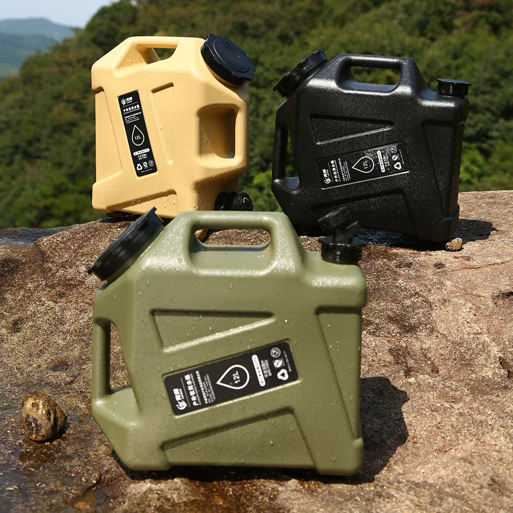 Réservoir d'Eau Portable 12L avec Robinet Amovible | Solution Pratique pour Aventures en Plein Air 2