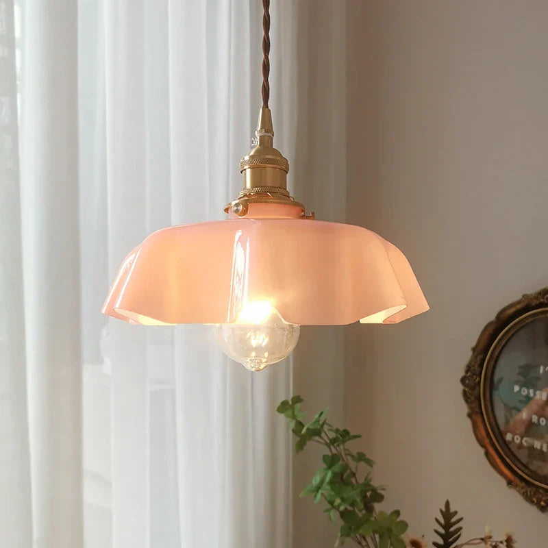 Luxora - Suspension en laiton au charme retro francais