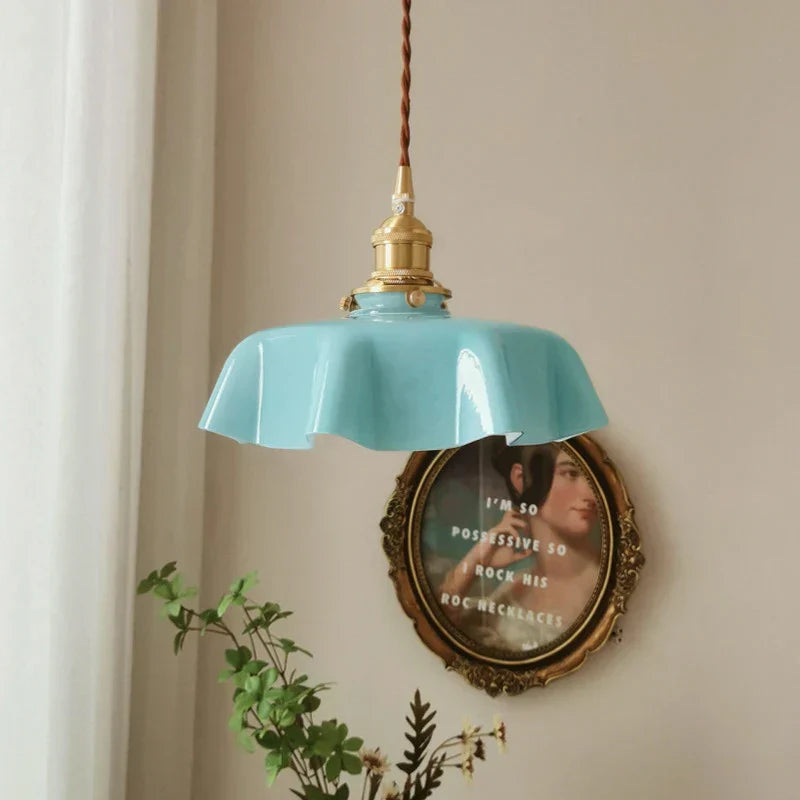 Luxora - Suspension en laiton au charme retro francais