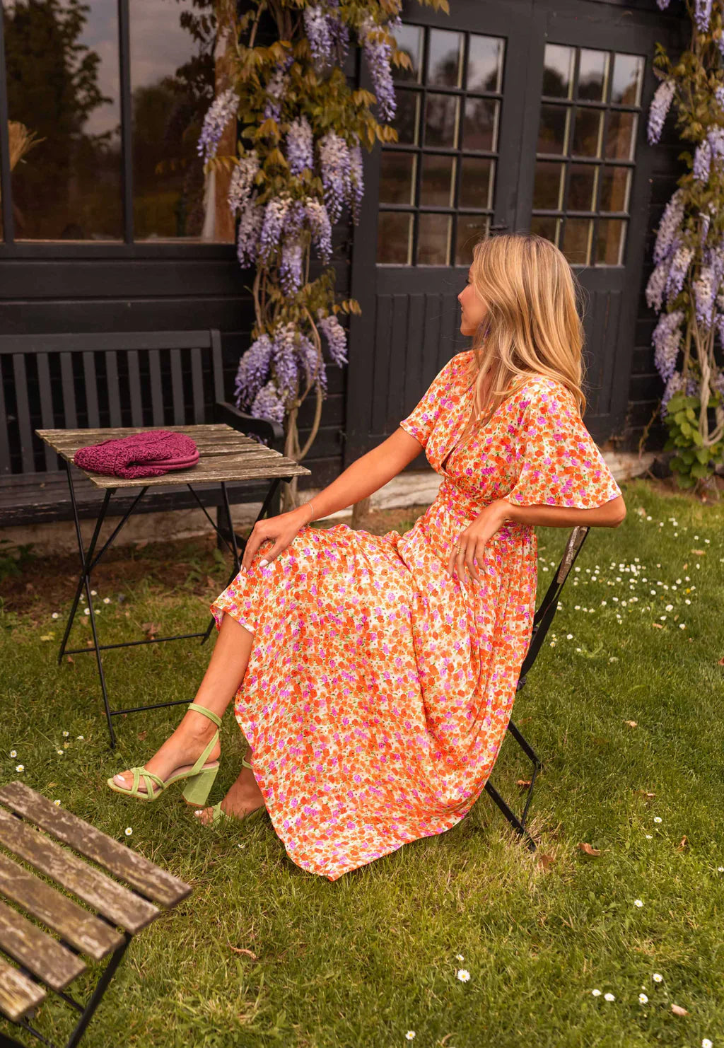 Robe Longue Femme - Élégante Robe Fleurie pour l'Été, Confortable et Fluide 2