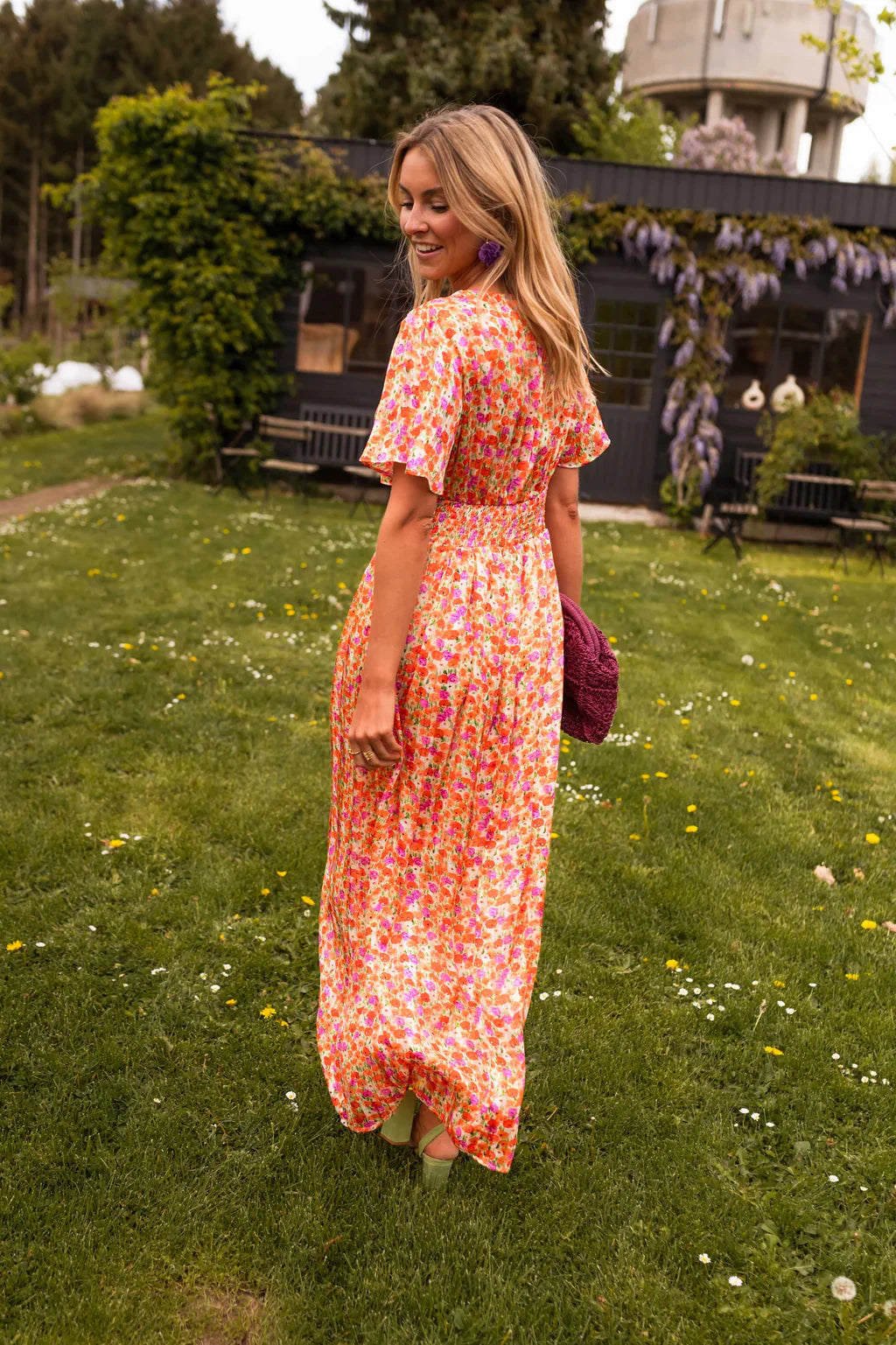 Robe Longue Femme - Élégante Robe Fleurie pour l'Été, Confortable et Fluide 3