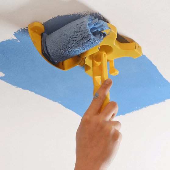 Rouleau à Peinture Innovant avec Bouclier Intégré | Peinture Rapide et Propre pour Bords Parfaits 1
