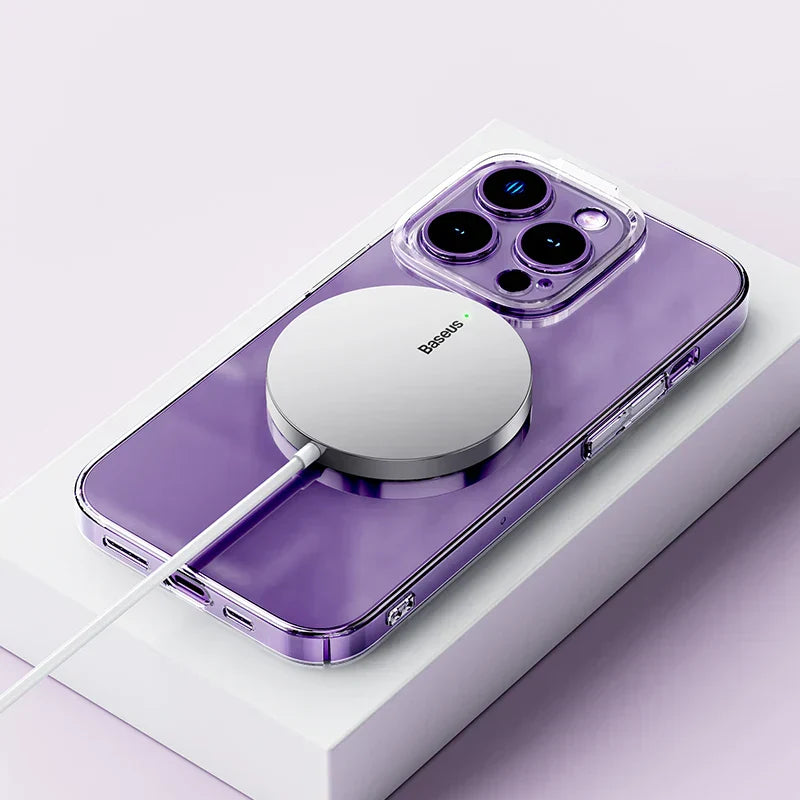 MagnetCharge - Chargeur Magnétique Sans Fil 15W pour iPhone