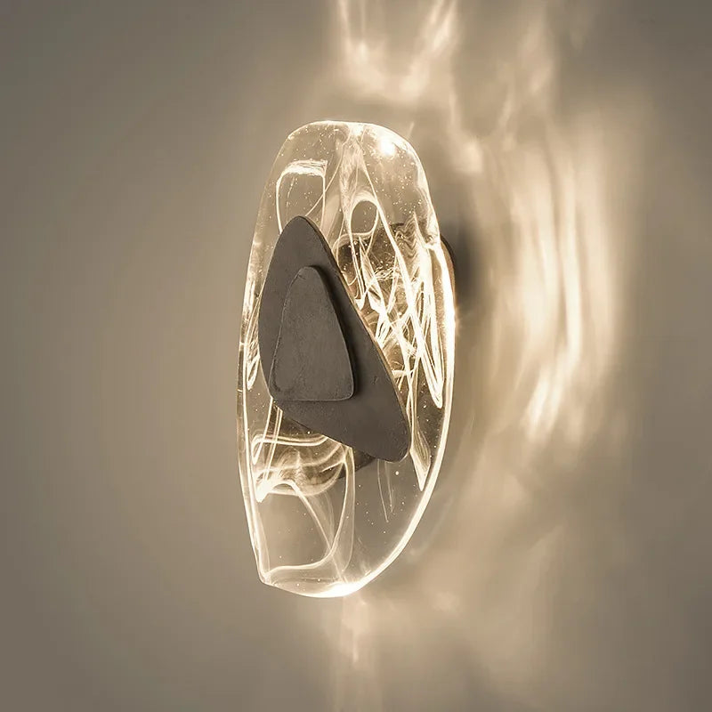 GlowElegance - Applique murale LED pour chambre et salon