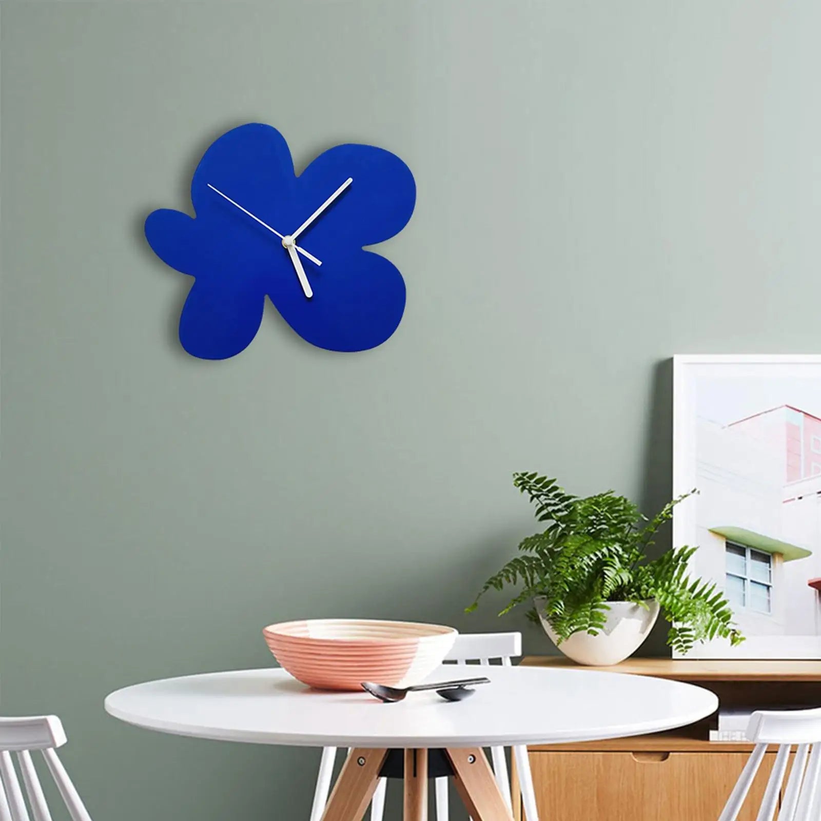 PetalTime - Horloge murale élégante en forme de fleur pour votre intérieur