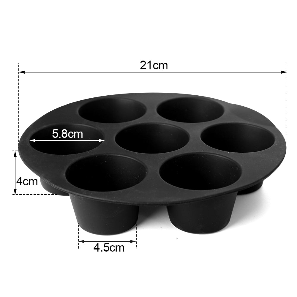 AirFryer BakeMaster - Moule Cupcake Cuisson Facile