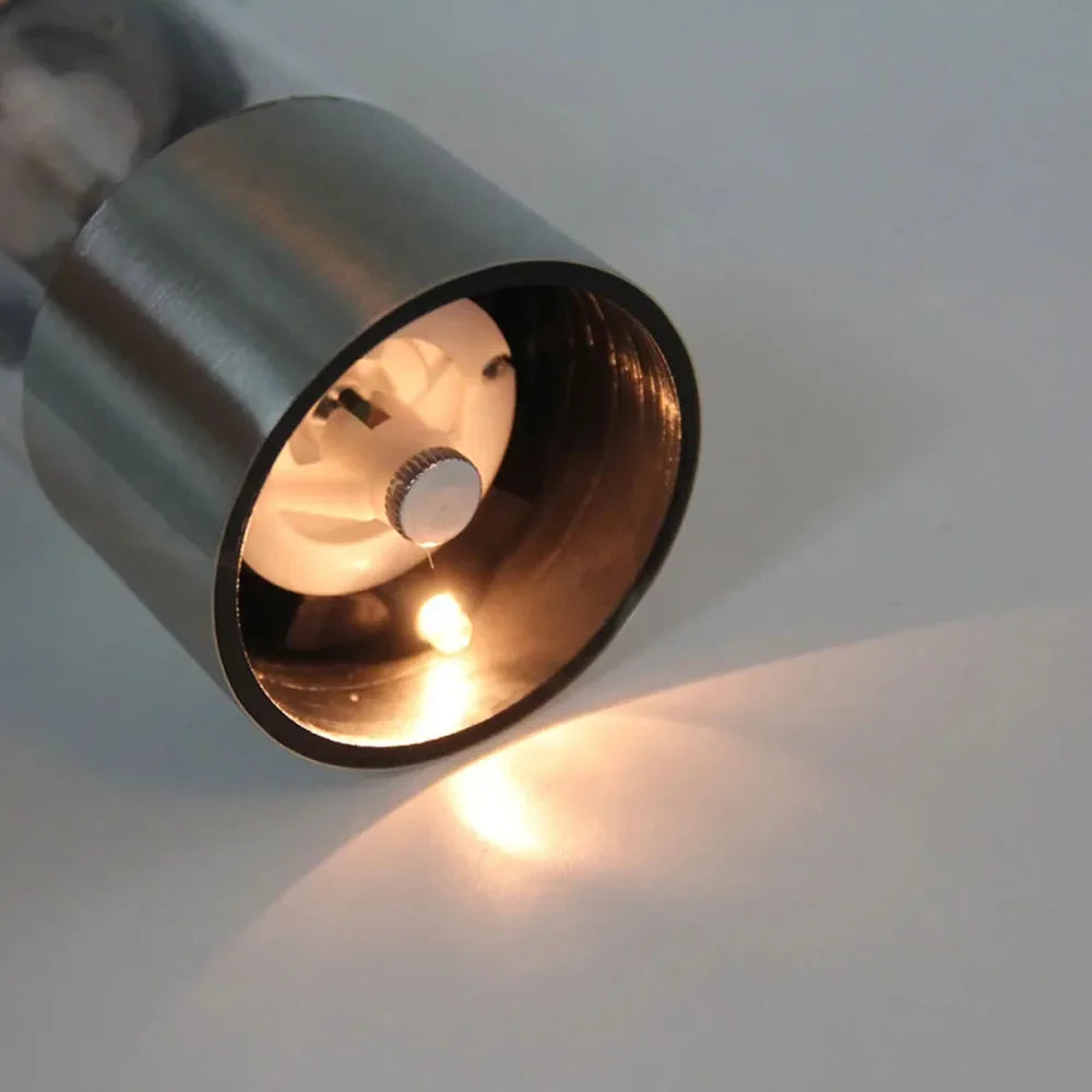 PepperElegance - Moulin à Poivre Électrique avec Éclairage LED